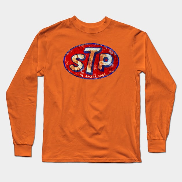 STP Racing Rust Motor Oil Long Sleeve T Shirt TeePublic